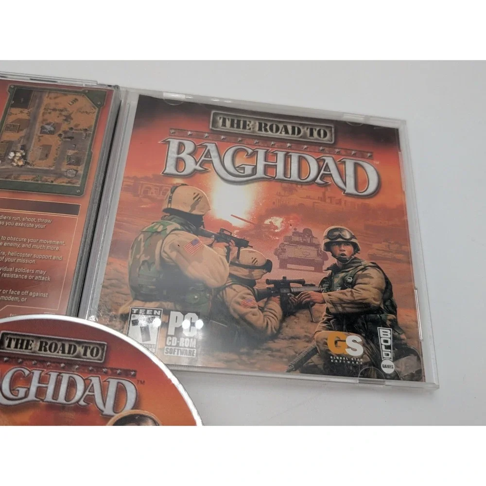 The Road to Baghdad PC 2003 Complete CIB Tested Working VGC Military Game